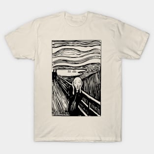 Edvard Munch The Scream Graphic T-Shirt